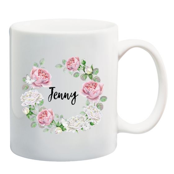 Rose Wreath Mug