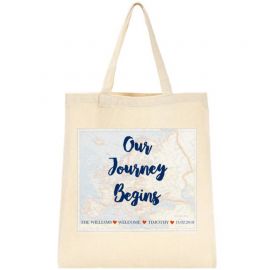 Our Journey Begins Tote Bag